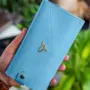 Garbalia Envelope Model Baby Blue Women's Wallet with Envelope Compartment for Phone and Coins